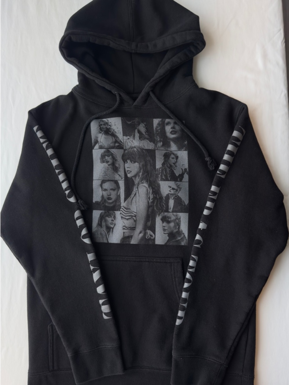 Taylor Swift Black Photo Collage Pullover Hoodie